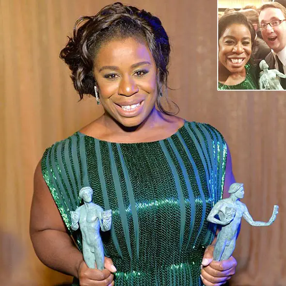 Astonishing! Beautiful Actress Uzo Aduba Invites Her Prom Date On SAG